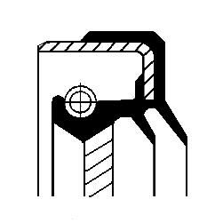 Shaft Seal, differential Volvo 9143287 Shaft Seal, differential Volvo 9143287