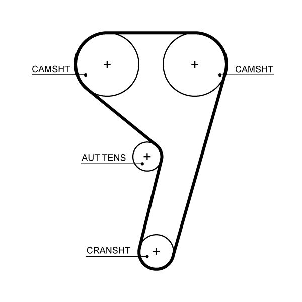 Timing Belt FORD