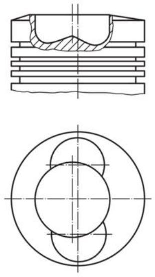 Piston DEUTZ-FAHR