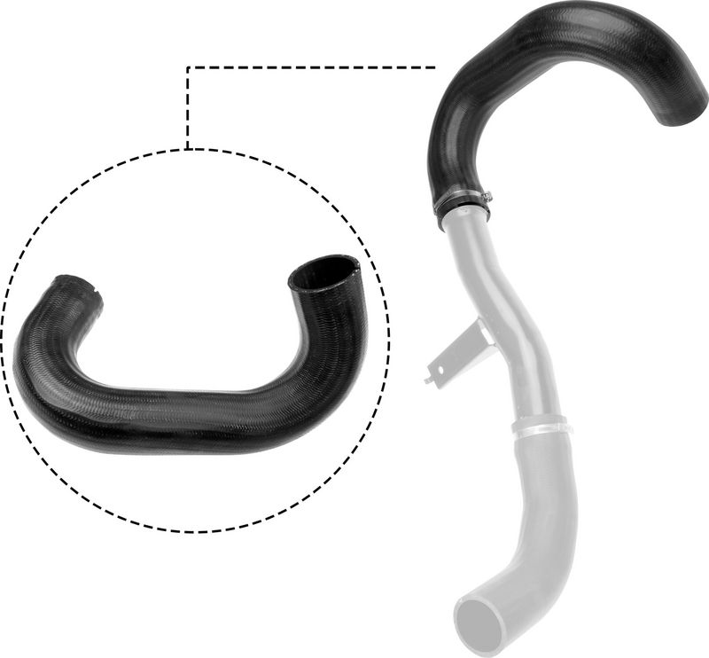 Charger Air Hose FIAT DUCATO