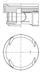 Piston MB 82,00