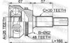 Joint Kit, drive shaft TOYOTA 43460-09M20