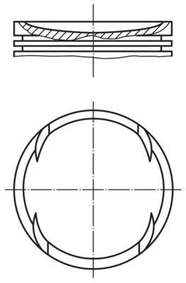 Piston BORA (1J2), GOLF IV (1J1)