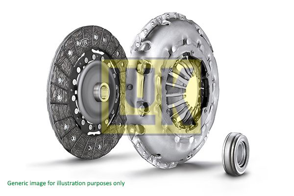 Clutch Kit BMW - 21 21 2 284 034 - LuK SAC