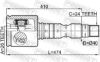 Joint Kit, drive shaft TOYOTA 43030-06280
