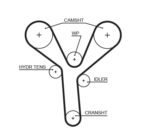 Timing Belt RPM™ Racing Timing Belt Timing Belt RPM™ Racing Timing Belt
