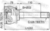 Joint Kit, drive shaft SSANGYONG 4130005100X