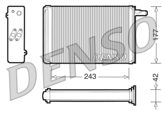 Heat Exchanger, interior heating FIAT Ducato I /Talento