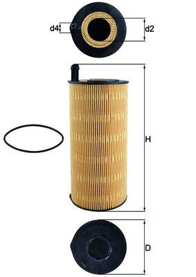 Oil Filter Mercedes-Benz Lkw