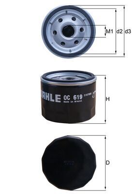 Oil Filter MC - BMW - 11 42 7 721 779