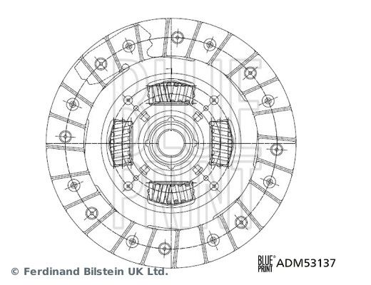 Clutch Disc MAZDA L801-16-460