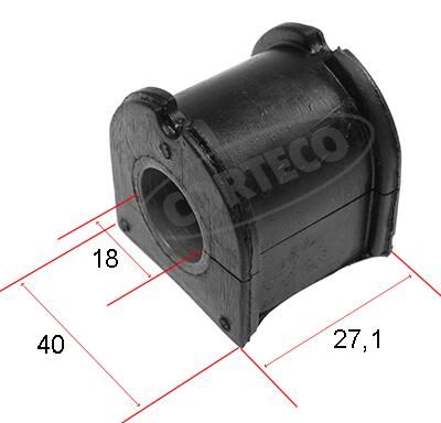Mounting, stabiliser Anti-roll Bar Bush Kit