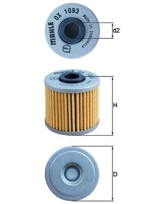 Oil Filter MC - KAWASAKI