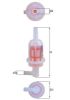 Fuel Filter MERCEDES-BENZ - 615 092 01 01