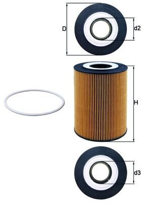 Oil Filter CH9829 - DAF