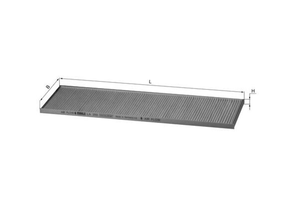Filter, cabin air MAN, MB, Neoplan Filter, cabin air MAN, MB, Neoplan