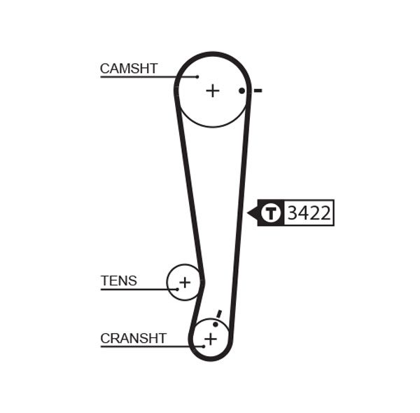Timing Belt Hyundai Atos - ( 21 ) Timing Belt Hyundai Atos - ( 21 )