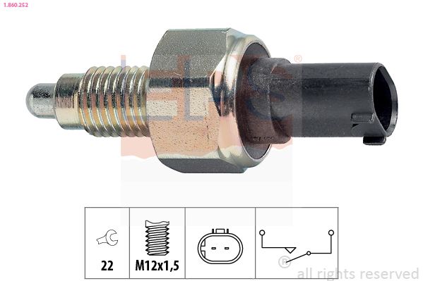 Switch, reverse light A-CLASS (W168), B-CLASS (W245)
