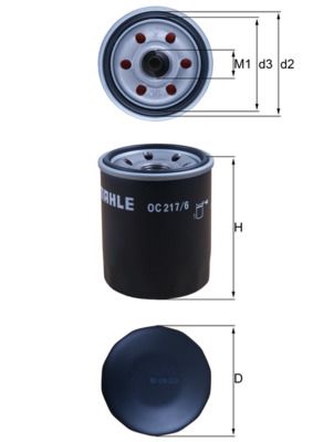 Oil Filter TOYOTA - 90915-10010