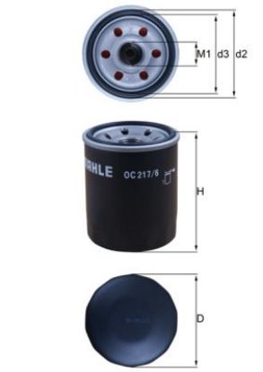 Oil Filter TOYOTA - 90915-10010