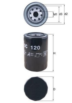 Oil Filter PH2825A - TOYOTA