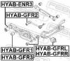 Mounting, control/trailing arm HYUNDAI 55499-3N100, KIA 55499-3N100