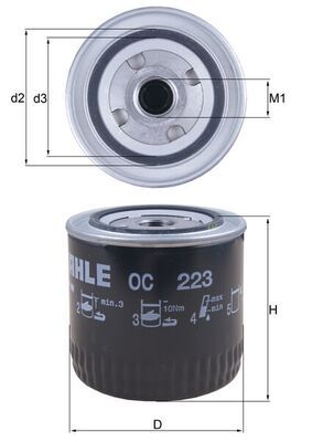 Oil Filter ESPACE III (JE0_), MEGANE