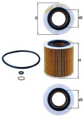 Oil Filter BMW - 11 42 7 953 129