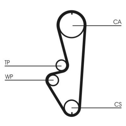 Timing Belt Mazda, Kia