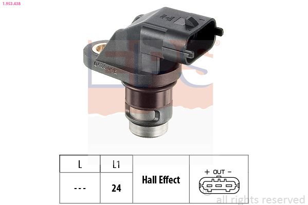 Sensor, engine speed MB - 004 153 69 28