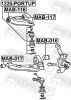 Mounting, control/trailing arm HYUNDAI 54430-4B000, KIA 54430-4B000, MITSUBISHI M