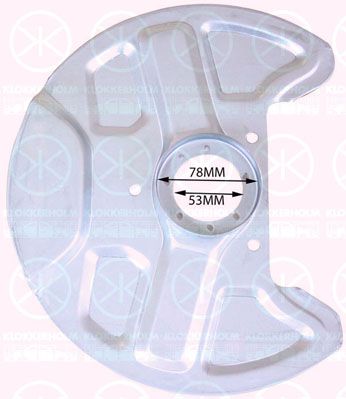 Splash Panel, brake disc VOLVO - 9140672