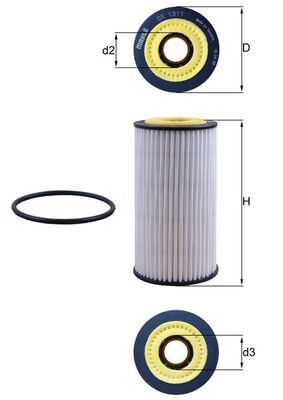 Oil Filter VAG - 059 198 405 D