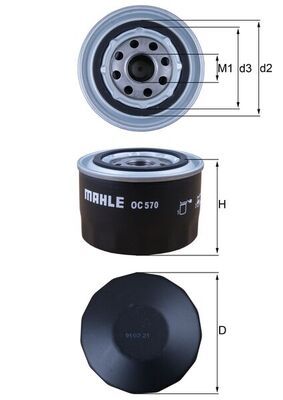 Oil Filter IVECO - 504091563