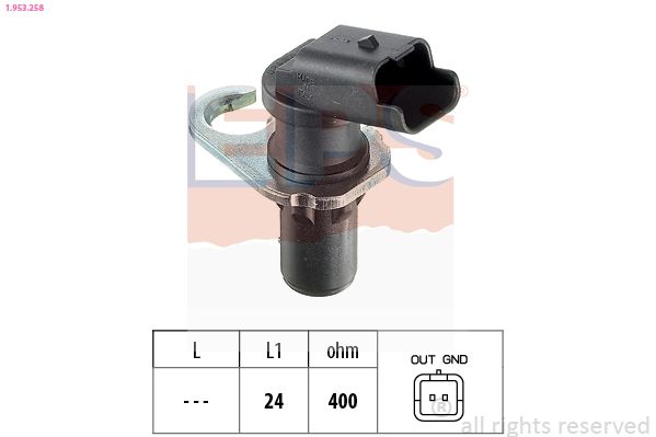 Sensor, crankshaft pulse PSA - 1920 9C Sensor, crankshaft pulse PSA - 1920 9C