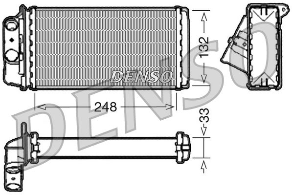Heat Exchanger, interior heating FIAT Palio Restyling