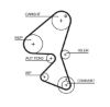Timing Belt Kit C2 (JM_), MAZDA 2 (DE), BIPPER (AA_)