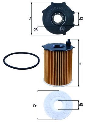 Oil Filter FORD - 1 147 685, VOLVO - 30750247 Oil Filter FORD - 1 147 685, VOLVO - 30750247