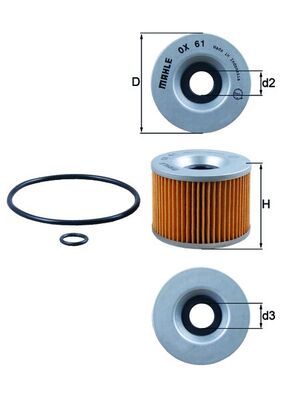 Oil Filter MC - HONDA