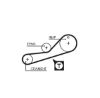 Timing Belt Kit K025451XS - ( 21 )
