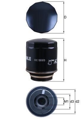 Oil Filter VAG - 03C 115 561H Oil Filter VAG - 03C 115 561H