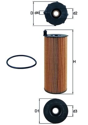 Oil Filter LAND ROVER - LR002338 Oil Filter LAND ROVER - LR002338