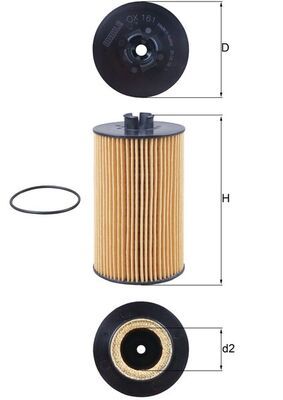 Oil Filter Mercedes-Benz - 686 180 00 09 Oil Filter Mercedes-Benz - 686 180 00 09