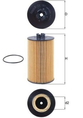 Oil Filter Mercedes-Benz - 686 180 00 09 Oil Filter Mercedes-Benz - 686 180 00 09