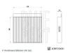Filter, cabin air C00268859