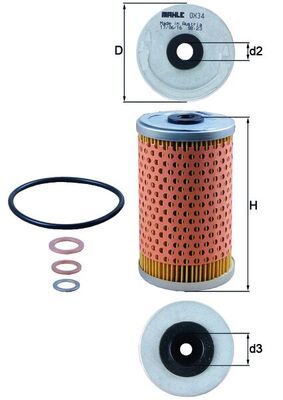 Oil Filter CH4797 - MB Oil Filter CH4797 - MB