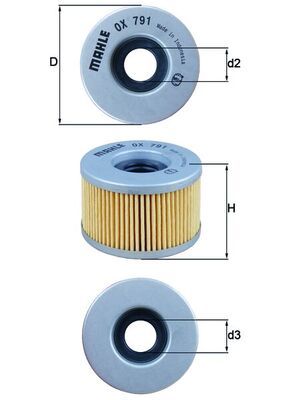 Oil Filter MC - HONDA