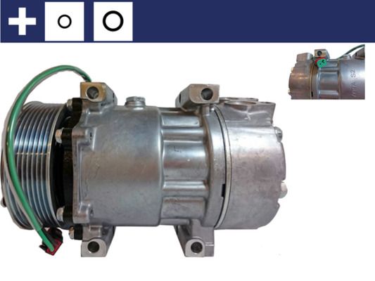 Compressor, air conditioning SCANIA D, CG, CP, CR