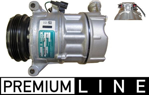 Compressor, air conditioning VOLVO - 36011428