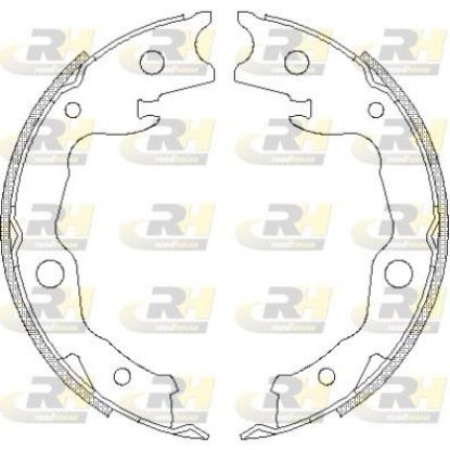 Brake Shoe, parking brake NISSAN - D4060-JE27A